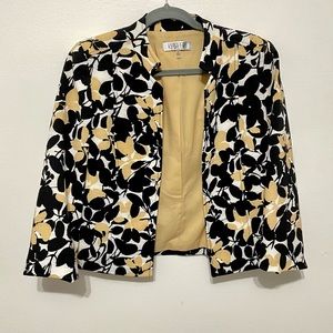 KASPER collar jacket vest